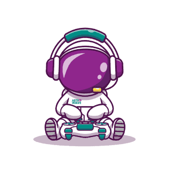 Astrowave-astronaut-gaming-with-headphone Astrowave-astronaut-gaming-with-headphone