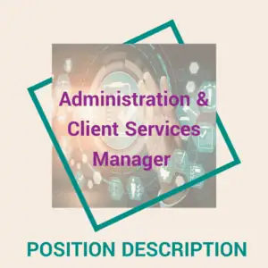 Administration and Client Services Manager